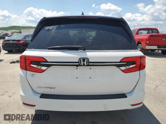2024 Honda Odyssey EX-L с VIN 5FNRL6H62RB034417, выставлен на аукционе Copart как лот 56481825 с пробегом 13 454 миль миль и Списание • Salvage title. История ставок и продаж доступна на DreamBid. Изображение 6.