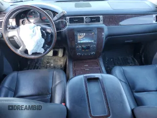 2013 GMC Yukon Denali with VIN 1GKS2EEF1DR124099, listed as a Copart auction lot 46895985 with 133,898 mi miles and Salvage Title. Bid and sale history available at carsss.com. Image 8.