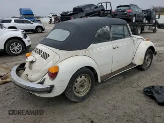 1978 Volkswagen Beetle with VIN 1582067349, listed as a Copart auction lot 47457725 with 346,185 mi miles and Salvage Title. Bid and sale history available at DreamBid. Image 3.