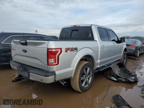2015 Ford F-150 XLT with VIN 1FTEW1EP3FKD96289, listed as a Copart auction lot 46457355 with 116,917 mi miles and Salvage Title. Bid and sale history available at carsss.com. Image 3.