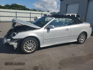 2008 Saab 9-3 with VIN YS3FB79Y686001645, listed as a Copart auction lot 68333134 with 119,142 mi miles and Clean Title. Bid and sale history available at carsss.com. Image 1.