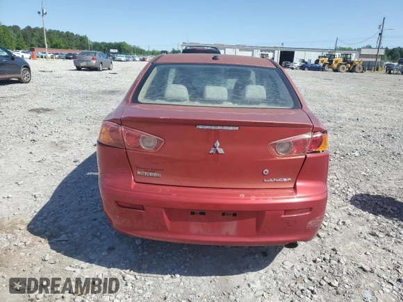 2008 Mitsubishi Lancer DE with VIN JA3AU26U88U031546, listed as a Copart auction lot 52340095 with 212,896 mi miles and Salvage Title. Bid and sale history available at DreamBid. Image 6.