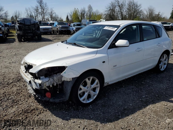 2008 Mazda 3 S GT with VIN JM1BK344781820535, listed as a Copart auction lot 51991305 with 146,153 mi miles and Salvage Title. Bid and sale history available at DreamBid. Image 1.