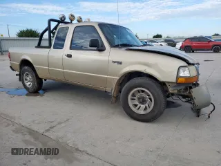 1999 Ford Ranger XL with VIN 1FTYR14VXXPA72216, listed as a Copart auction lot 61868295 with 230,074 mi miles and Salvage title. Bid and sale history available at DreamBid. Image 4.