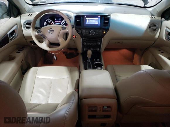 2015 Nissan Pathfinder S with VIN 5N1AR2MN1FC613162, listed as a Copart auction lot 49109335 with 86,308 mi miles and Salvage Title. Bid and sale history available at carsss.com. Image 8.