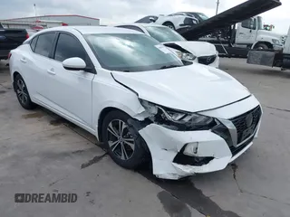 2021 Nissan Sentra SV z VIN 3N1AB8CV2MY309973, wystawiony jako IAAI lot #41882556 z przebiegiem 70 495 mil mil oraz . Historia ofert i sprzedaży dostępna na DreamBid. Obrazek 1.