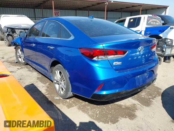 2019 Hyundai Sonata SEL with VIN 5NPE34AF2KH765126, listed as a IAAI auction lot 41888794 with 158,317 mi miles and . Bid and sale history available at DreamBid. Image 3.