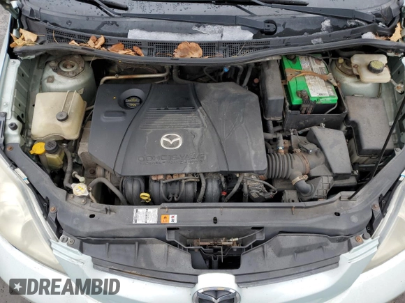 2006 Mazda 5 Sport with VIN JM1CR293660113097, listed as a Copart auction lot 45371225 with 192,252 mi miles and Salvage Title. Bid and sale history available at DreamBid. Image 14.