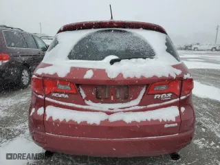 2008 Acura RDX Tech Pkg with VIN 5J8TB18558A019129, listed as a Copart auction lot 44847105 with 144,959 mi miles and Salvage Title. Bid and sale history available at carsss.com. Image 6.