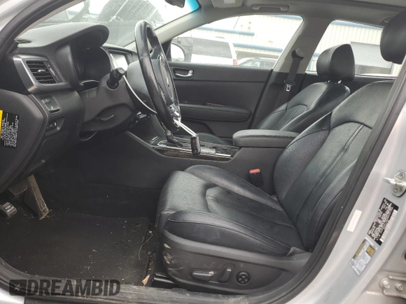 2016 Kia Optima EX with VIN 5XXGU4L38GG092788, listed as a Copart auction lot 58776745 with 164,850 mi miles and Salvage title. Bid and sale history available at DreamBid. Image 7.