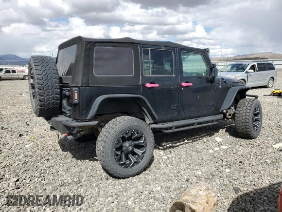 2010 Jeep Wrangler Unlimited Sahara with VIN 1J4HA5H13AL182071, listed as a Copart auction lot 51696665 with 178,026 mi miles and Salvage Title. Bid and sale history available at carsss.com. Image 3.