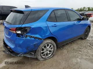 2024 Chevrolet Equinox LS with VIN 3GNAXHEG8RL216769, listed as a Copart auction lot 50517505 with 75,903 mi miles and Salvage Title. Bid and sale history available at DreamBid. Image 3.