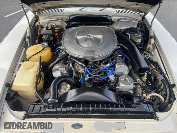 1981 Mercedes-Benz 380 380SL with VIN WDBBA45A4BB003763, listed as a Copart auction lot 54276195 with 102,920 mi miles and Clean Title. Bid and sale history available at carsss.com. Image 7.