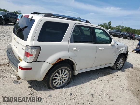 2009 Mercury Mariner Premier z VIN 4M2CU97G09KJ01723, wystawiony jako Copart lot #61134475 z przebiegiem 105 205 mil mil oraz Czysty tytuł • Clean title. Historia ofert i sprzedaży dostępna na DreamBid. Obrazek 3.