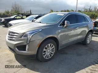2019 Cadillac XT5 FWD with VIN 1GYKNARS8KZ236067, listed as a Copart auction lot 50551375 with 64,840 mi miles and Salvage Title. Bid and sale history available at carsss.com. Image 1.