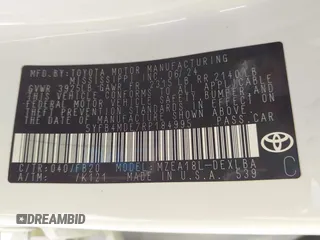 2024 Toyota Corolla LE с VIN 5YFB4MDE7RP184995, выставлен на аукционе IAAI как лот 42300683 с пробегом 19 826 миль миль и . История ставок и продаж доступна на DreamBid. Изображение 9.