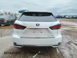 2022 Lexus RX with VIN 2T2JGMDA8NC077461, listed as a Copart auction lot 44594703 with 13,651 mi miles. Bid and sale history available at carsss.com. Image 6.