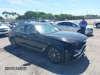 2017 BMW 5 Series 540i with VIN WBAJE5C3XHG915544, listed as a IAAI auction lot 41741911 with 89,602 mi miles and . Bid and sale history available at carsss.com. Image 1.