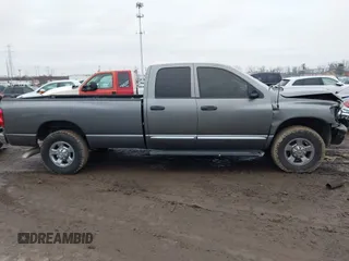 2007 Dodge 2500 SLT with VIN 3D7KR28AX7G833968, listed as a IAAI auction lot 41503866 with 172,958 mi miles and . Bid and sale history available at carsss.com. Image 14.