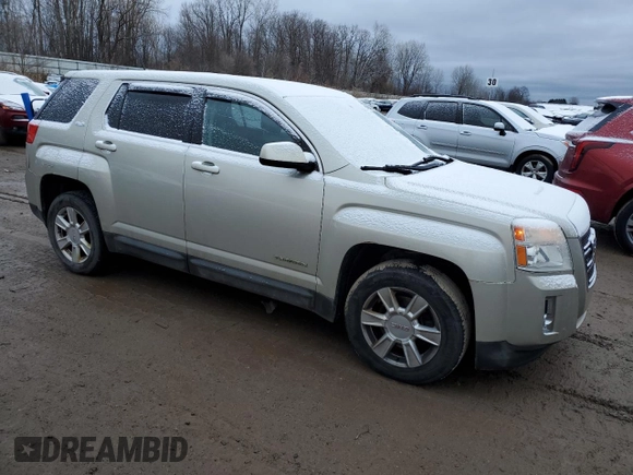 2013 GMC Terrain SLE with VIN 2GKFLREK8D6259644, listed as a Copart auction lot 84004694 with 198,498 mi miles and Salvage Title. Bid and sale history available at carsss.com. Image 4.
