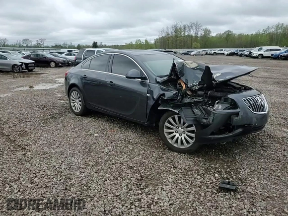 2011 Buick Regal CXL RL4 with VIN 2G4GS5EC6B9190352, listed as a Copart auction lot 55915305 with 83,378 mi miles and Salvage title. Bid and sale history available at DreamBid. Image 13.