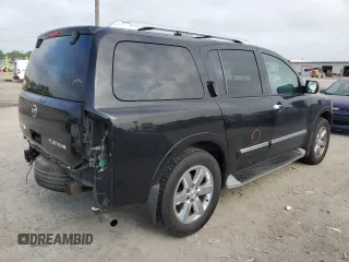 2010 Nissan Armada Titanium z VIN 5N1AA0NC0AN616883, wystawiony jako Copart lot #55729375 z przebiegiem 199 421 mil mil oraz Szkoda całkowita • Salvage title. Historia ofert i sprzedaży dostępna na DreamBid. Obrazek 3.