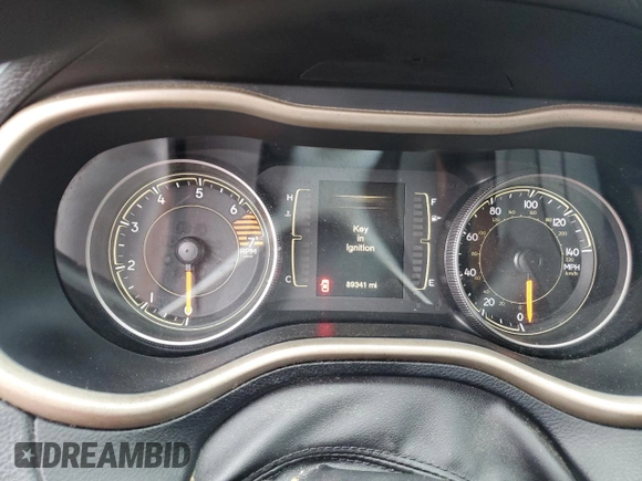 2016 Jeep Cherokee Sport with VIN 1C4PJLAB3GW230202, listed as a Copart auction lot 55849105 with 89,341 mi miles and Salvage title. Bid and sale history available at DreamBid. Image 9.