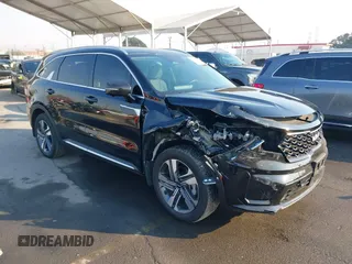 2024 Kia Sorento SX Prestige with VIN KNDRKDLG7R5259912, listed as a IAAI auction lot 41265462 with 33,786 mi miles and . Bid and sale history available at DreamBid. Image 1.