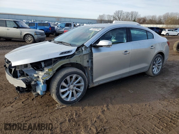 2016 Buick LaCrosse Leather with VIN 1G4GB5G33GF218653, listed as a Copart auction lot 48353765 with 142,846 mi miles and Clean Title. Bid and sale history available at DreamBid. Image 1.