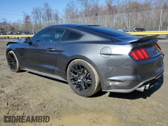 2018 Ford Mustang GT with VIN 1FA6P8CF9J5165267, listed as a Copart auction lot 49875375 with 46,230 mi miles and Salvage Title. Bid and sale history available at carsss.com. Image 2.