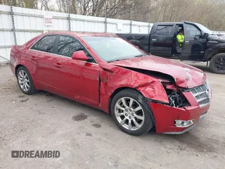 2008 Cadillac CTS RWD w/1SA with VIN 1G6DF577880150615, listed as a IAAI auction lot 42071662 with 115,304 mi miles. Bid and sale history available at carsss.com. Image 1.