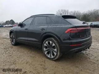 2024 Audi Q8 Premium Plus with VIN WA1EVBF1XRD016466, listed as a Copart auction lot 86652034 with 6,139 mi miles and Salvage Title. Bid and sale history available at carsss.com. Image 2.
