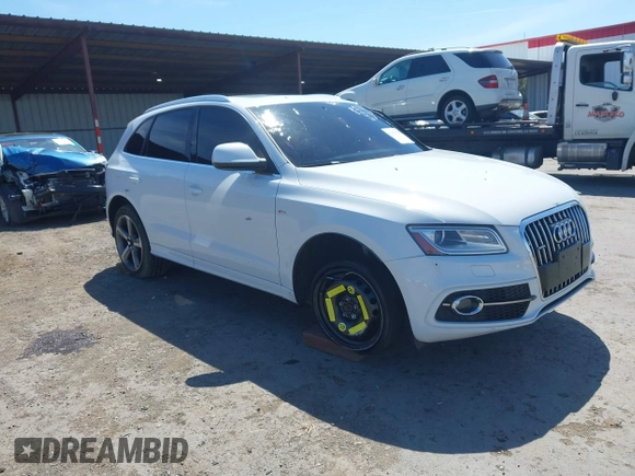 2014 Audi Q5 Premium Plus z VIN WA1DGAFP4EA059538, wystawiony jako IAAI lot #42158230 z przebiegiem 114 321 mil mil oraz . Historia ofert i sprzedaży dostępna na DreamBid. Obrazek 1.