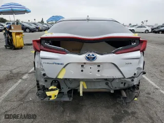 2021 Toyota Prius Prime LE with VIN JTDKAMFP9M3176549, listed as a Copart auction lot 50425295 with 158,990 mi miles and Salvage Title. Bid and sale history available at carsss.com. Image 6.