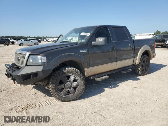 2007 Ford F-150 XLT with VIN 1FTPW14V77KC10974, listed as a Copart auction lot 52393455 with 167,297 mi miles and Salvage Title. Bid and sale history available at DreamBid. Image 1.
