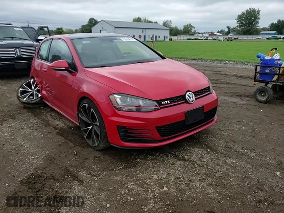 2015 Volkswagen Golf GTI S with VIN 3VWTT7AUXFM031824, listed as a Copart auction lot 73540674 with 71,225 mi miles and Salvage Title. Bid and sale history available at carsss.com. Image 10.