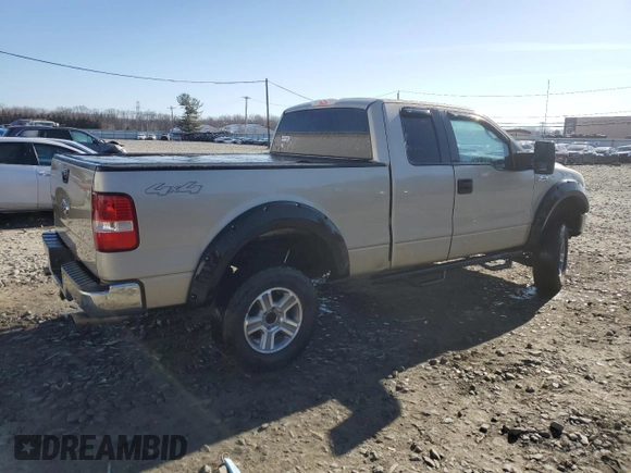 2007 Ford F-150 XLT with VIN 1FTPX14V57FB64454, listed as a Copart auction lot 47738945 with 214,892 mi miles and Salvage Title. Bid and sale history available at carsss.com. Image 3.
