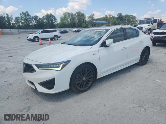 2021 Acura ILX Premium with VIN 19UDE2F87MA006570, listed as a Copart auction lot 66021195 with 47,196 mi miles and Clean title. Bid and sale history available at DreamBid. Image 1.