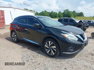 2018 Nissan Murano SV with VIN 5N1AZ2MG3JN122896, listed as a IAAI auction lot 42525477 with 158,243 mi miles and . Bid and sale history available at DreamBid. Image 1.