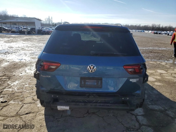 2019 Volkswagen Tiguan S with VIN 3VV1B7AX8KM087506, listed as a Copart auction lot 88117045 with 109,717 mi miles and Salvage Title. Bid and sale history available at carsss.com. Image 6.
