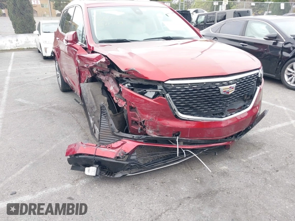 2020 Cadillac XT6 FWD Premium Luxury with VIN 1GYKPCRSXLZ133207, listed as a IAAI auction lot 41733269 with 82,853 mi miles and . Bid and sale history available at DreamBid. Image 6.