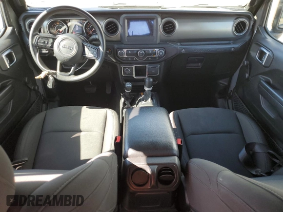2023 Jeep Wrangler Sport with VIN 1C4HJXDG9PW699538, listed as a Copart auction lot 44275595 with 23,331 mi miles and Clean Title. Bid and sale history available at DreamBid. Image 8.