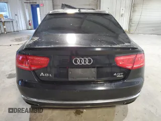 2013 Audi A8 4.0L z VIN WAUR2AFD5DN017108, wystawiony jako Copart lot #56350095 z przebiegiem 143 033 mil mil oraz Nie do naprawy • Non repairable. Historia ofert i sprzedaży dostępna na DreamBid. Obrazek 6.