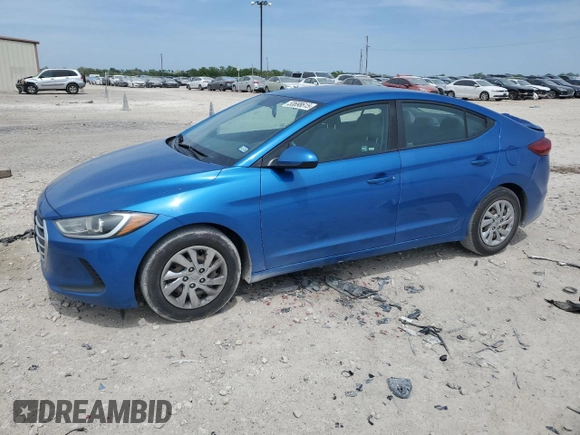 2018 Hyundai Elantra SE z VIN KMHD74LF9JU523916, wystawiony jako Copart lot #53698615 z przebiegiem 105 028 mil mil oraz Szkoda całkowita • Salvage title. Historia ofert i sprzedaży dostępna na DreamBid. Obrazek 1.
