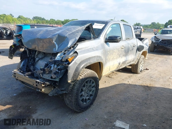 2024 Chevrolet Colorado 4WD Trail Boss with VIN 1GCPTEEK8R1307923, listed as a IAAI auction lot 42423905 with 4,190 mi miles and . Bid and sale history available at DreamBid. Image 2.