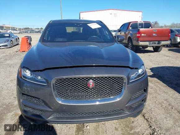 2018 Jaguar F-Pace 25t Prestige with VIN SADCK2FXXJA326749, listed as a IAAI auction lot 41292506 with 34,643 mi miles and . Bid and sale history available at DreamBid. Image 13.