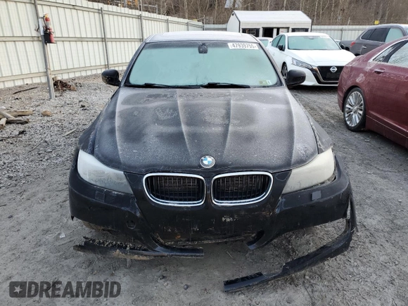 2011 BMW 3 Series 328i xDrive with VIN WBAPK7C5XBF197085, listed as a Copart auction lot 47939755 with 0 mi miles and Salvage Title. Bid and sale history available at carsss.com. Image 5.