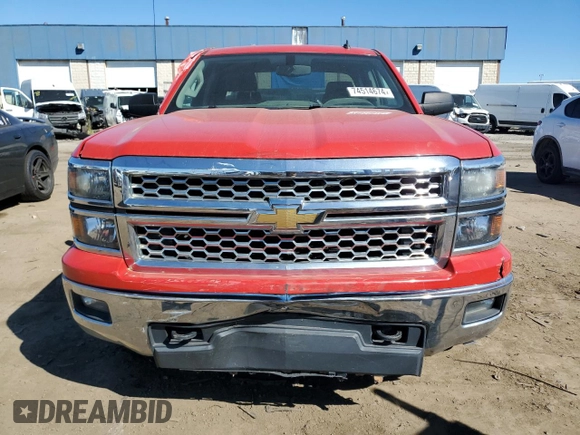 2014 Chevrolet Silverado 1500 LT with VIN 1GCVKREC8EZ103497, listed as a Copart auction lot 74514674 with 200,024 mi miles and Salvage Title. Bid and sale history available at DreamBid. Image 5.