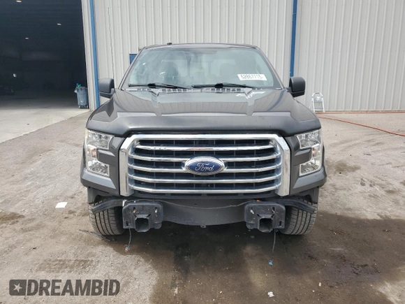 2017 Ford F-150 XL with VIN 1FTEW1C86HKD49367, listed as a Copart auction lot 62867715 with 107,896 mi miles and Salvage title. Bid and sale history available at DreamBid. Image 5.