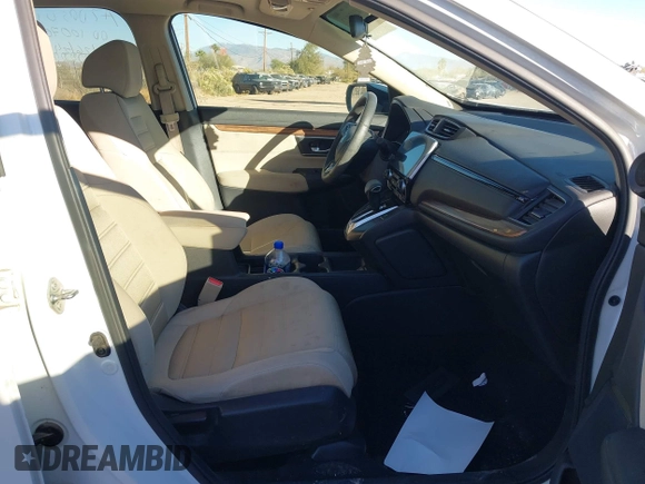 2019 Honda CR-V EX with VIN 5J6RW1H55KA037015, listed as a IAAI auction lot 41034642 with 38,534 mi miles and . Bid and sale history available at DreamBid. Image 5.